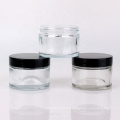 100g empty round face cream jar cosmetic packing cream glass jar